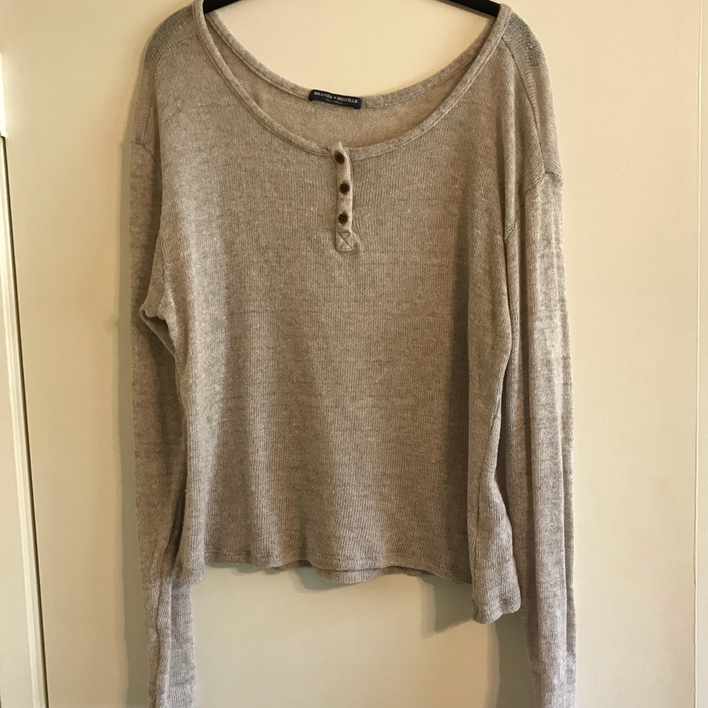 Brandy Melville Sweater/Henley